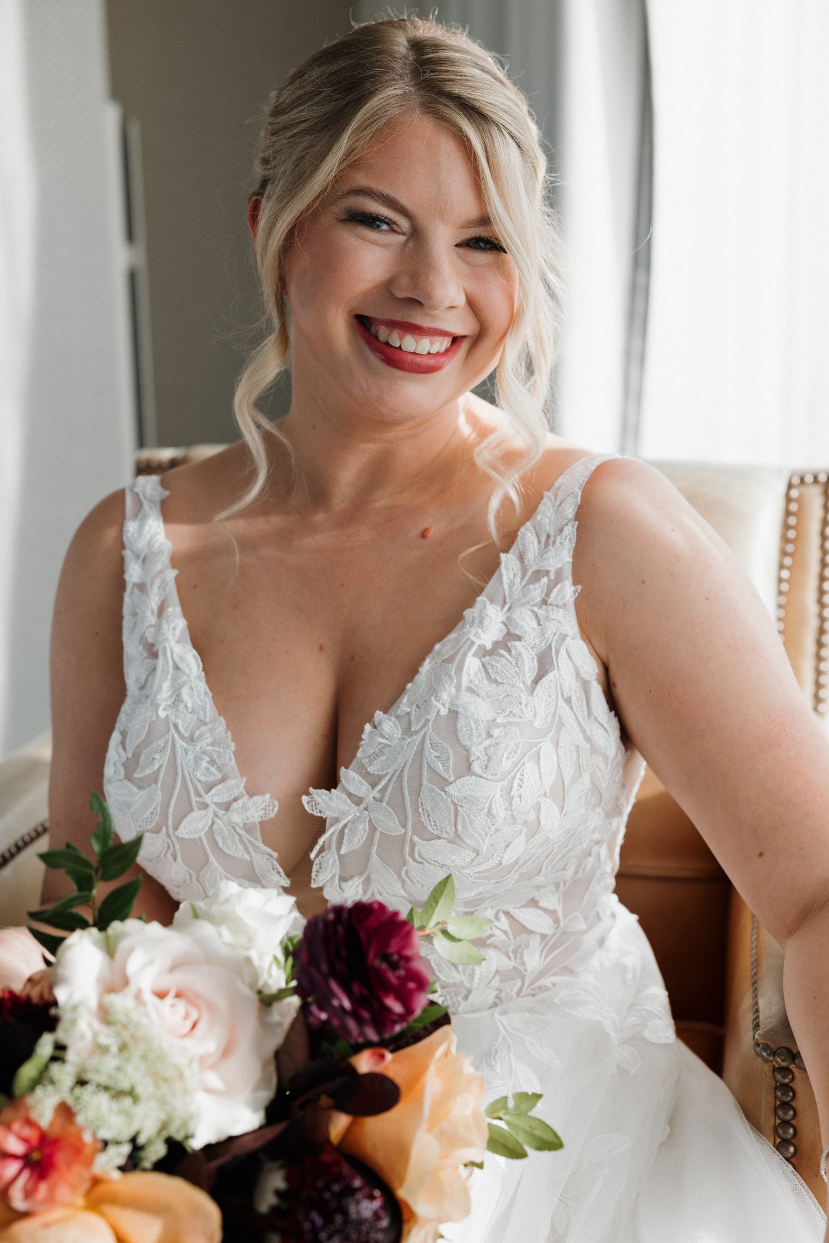 Boston bridal makeup soft glam